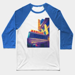 Apollo Theater Harlem Manhattan New York City Baseball T-Shirt